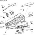 GEWA Viola shape case Liuteria Concerto 390.316