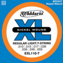 D'Addario EXL110-7