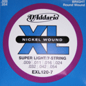 D'Addario EXL120-7