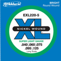 D'Addario EXL220-5