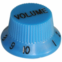 Guitar knob VOL-BLUE