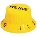 Guitar knob VOL-YELLOW