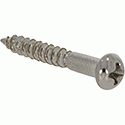 Tremolo Screws Chrome, 6 pieces