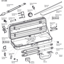 GEWA Violin double case JAEGER Prestige 394.305