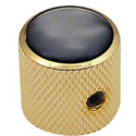 Dome Knob Black Pearl Inlay MKG-IN489