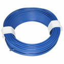 Wire, 0,25mm Pre-bond, blue, 15m