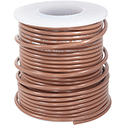 Wire, 0,35mm, brown, 15m