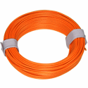 Wire, 0,25mm Pre-bond, orange, 15m
