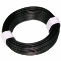 Wire, 0,25mm Pre-bond, black, 15m