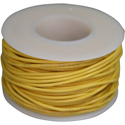 Wire, 0,35mm, yellow, 15m