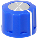 Synth knob Synthie-2-PSH Blue