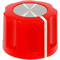 Synth knob Synthie-2-PSH Red