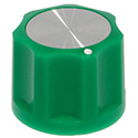 Synth knob Synthie-3 Green