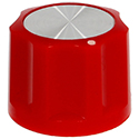 Synth knob Synthie-3 Red