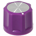Synth knob Synthie-3 Violet