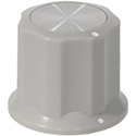 Synth knob Synthie-4 Gray