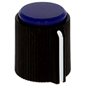 Cap Knob Cappy Dark Blue