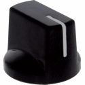 Black pointer knob