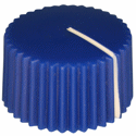 Amp style knob Blue