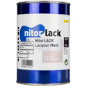 NitorLACK Matte Clear - 1L Can N220072104