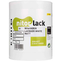 NitorLACK Waterbased Matte White Lacquer - 1L Can N270711104