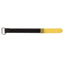 Velcro cable ties, 10x120mm, 10pcs, Yellow