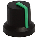 GNA knob ST-BLK-GREEN