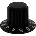 Fluted Knob MESA-31-Black