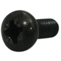 Philips screw M3x6 Black