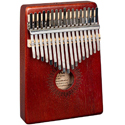 Sela Kalimba 'Mahogany 17' Red SEL247