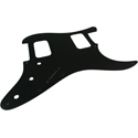 Toronzo Pickguard ST-HH-3P-1PLY-Black Satin