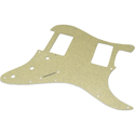 Toronzo Pickguard ST-HH-3P-2PLY-Sparkle Gold