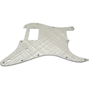 Toronzo Pickguard ST-H-2P-4PLY-Pearl White Web