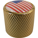 Dome Knob USA Gold