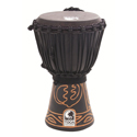 Toca Djembe Black Mamba 7 inch, height: 12 inch (30.5cm) ABMD-7