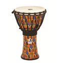 Toca Djembe Freestyle Rope Tuned Kente Cloth SFDJ-9K
