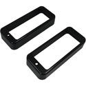 Pickup Rings Mini Humbucker Black