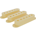 Strat Pickup Cover Set Vintage Cream