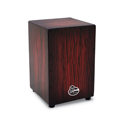 Latin Percussion Cajon Aspire Accents Dark Wood Streak