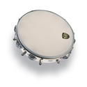 Latin Percussion Tambourine CP tunable 10 inch, tunable, metal