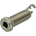 Pure Tone Barrel Jack Stereo Nickel PTT5