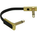 RockBoard Flat Patch Cable 10cm Gold