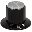 Silod Knob Black/Silver