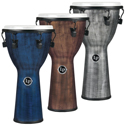 Latin Percussion Djembe World Beat FX Mechanically Tuned Gray
