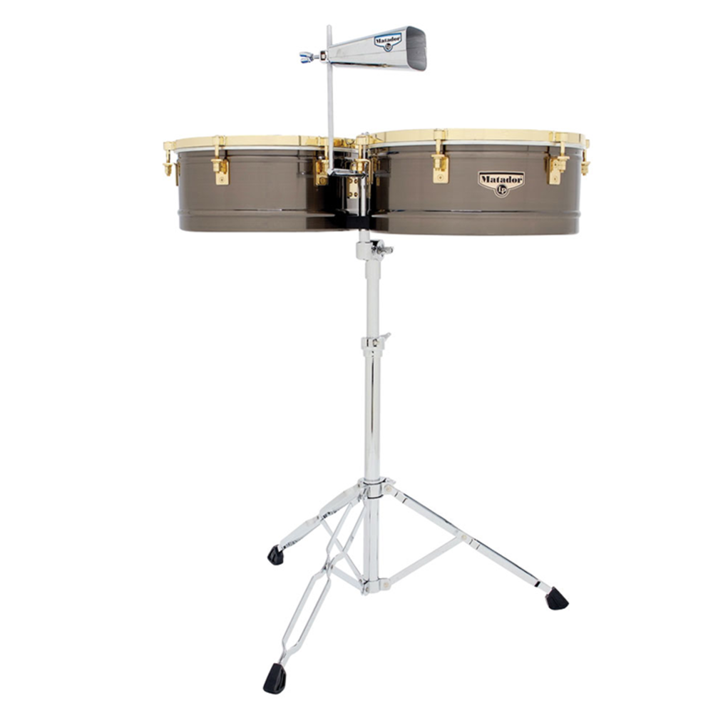 Latin Percussion Timbales Matador Brass