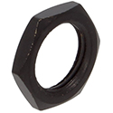 Finishing Nut 3/8 inch Black