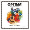 Optima SILVER CLASSICS children's guitar Set 3/4 270MT 3/4