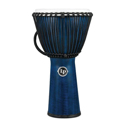 Latin Percussion Djembe World Beat FX Rope Tuned Blue