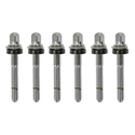 Latin Percussion Tuning screws Mini Timbales + Micro Snare + Drum Timbales - LP845-K 845-JD LP846-SN LP848-SN LP812-C LP813-C LP812-BN LP813-BN Chrome, 6 pieces