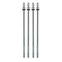 Latin Percussion Tuning screws Brazilian Cuica - LP3408 Chrome, 4 pieces